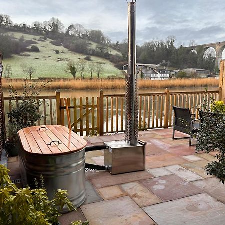 Viaduct River View & Outdoor Bath - Couples Retreat Calstock Exterior photo